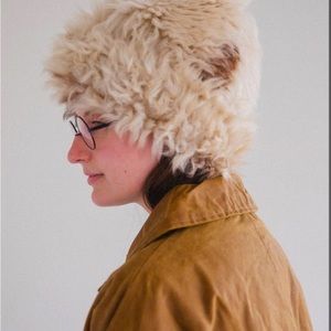 Cawley studio sheepskin hat